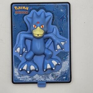 Vintage 2000 Pokemon Golduck Burger King Kids Meal Toy Movie 2000 Card
